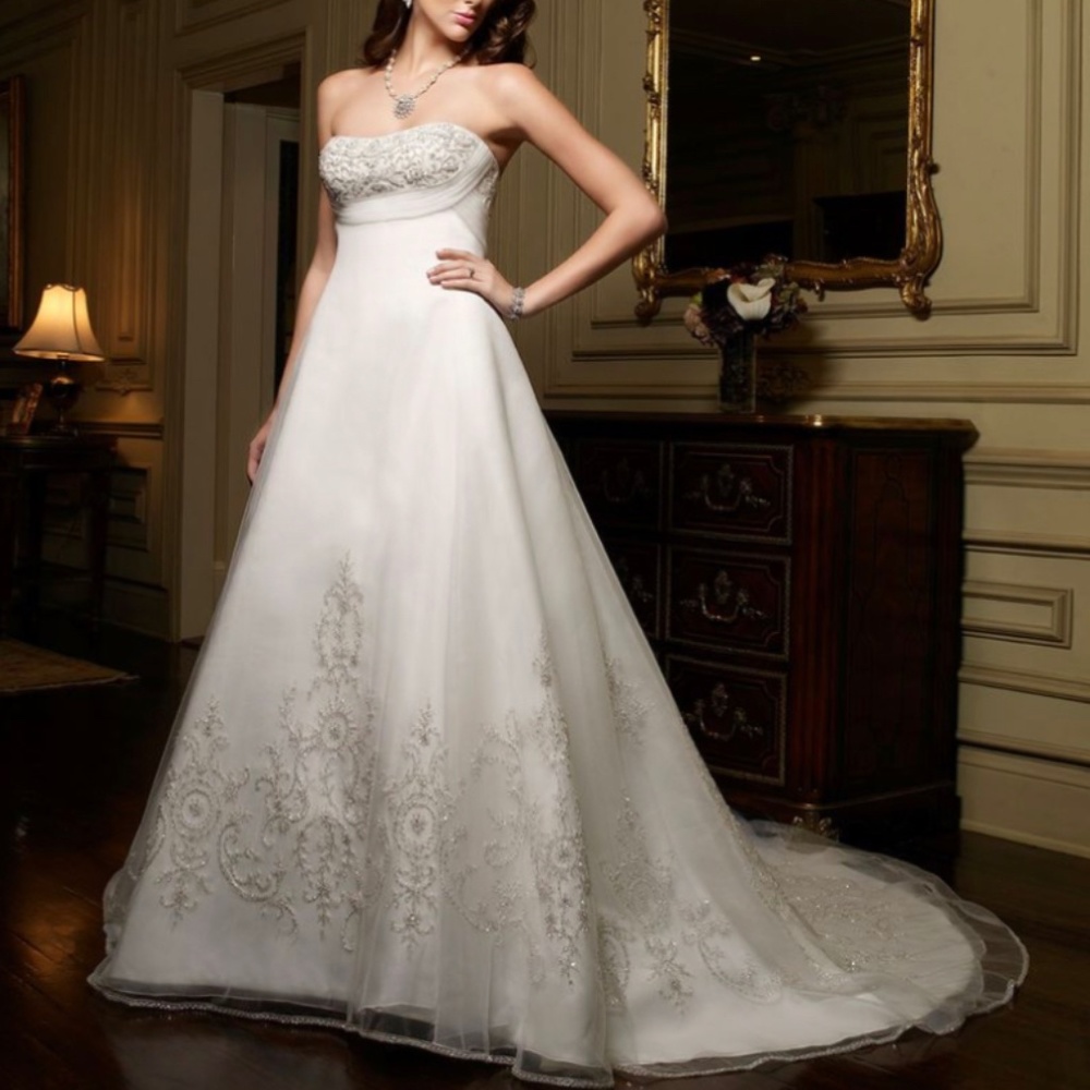 Casablanca Bridal Gown Style 1966